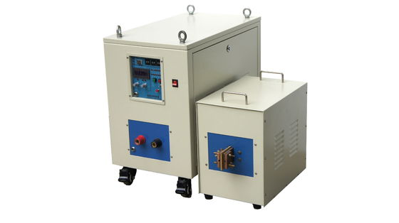 CE ، SGS IGBT 40KW معدات التسخين بالحث متوسط ​​التردد لتزوير الفولاذ والنحاس